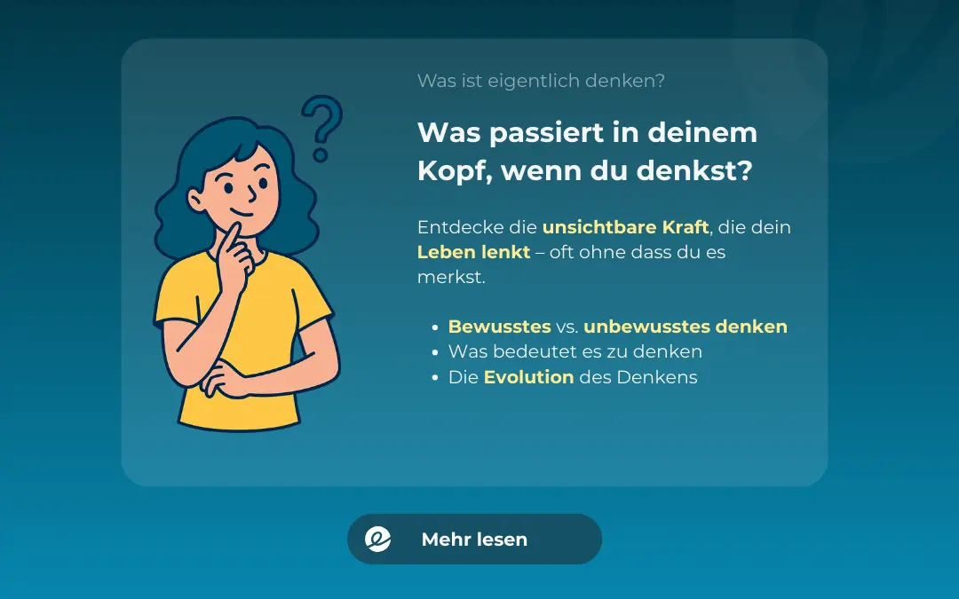 Blogbeitrag zum Thema was ist eigentlich denken.